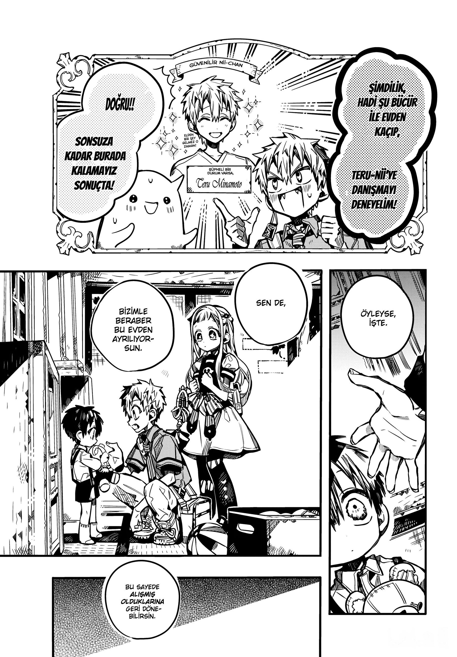 Read Toilet-bound Hanako-kun Türkçe Manga Oku - Güncel Bölümler Manga Online