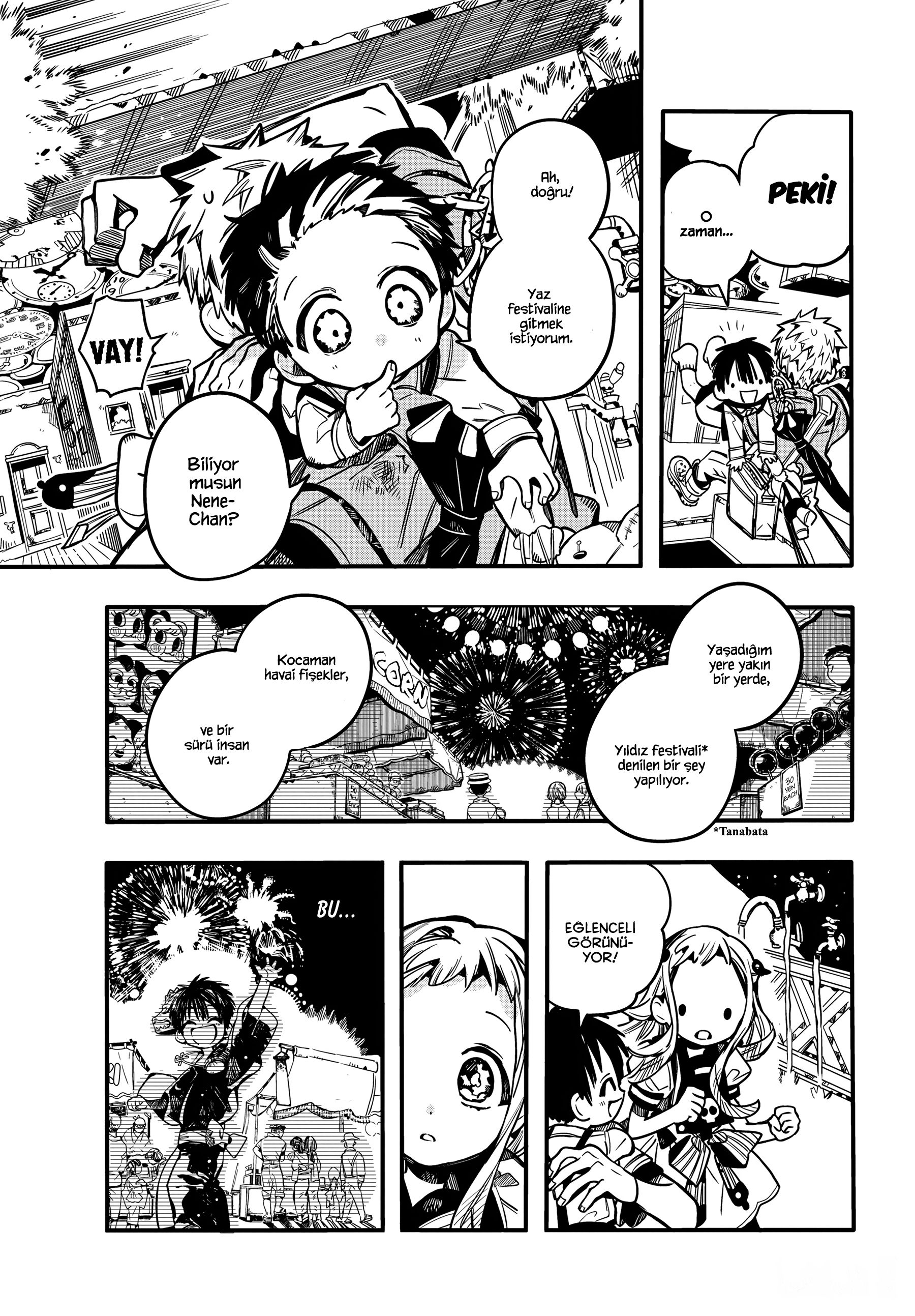 Read Toilet-bound Hanako-kun Türkçe Manga Oku - Güncel Bölümler Manga Online