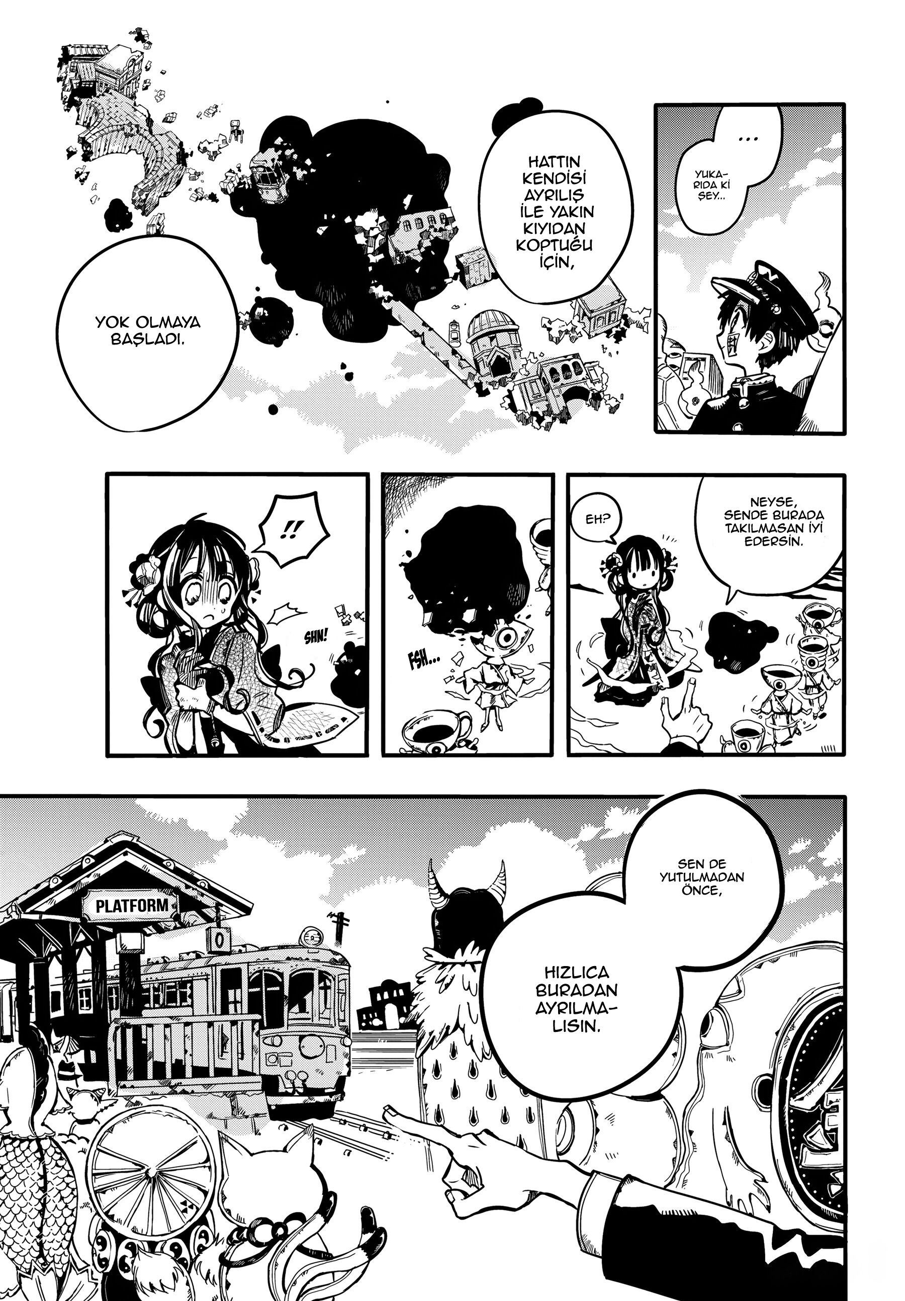 Read Toilet-bound Hanako-kun Türkçe Manga Oku - Güncel Bölümler Manga Online