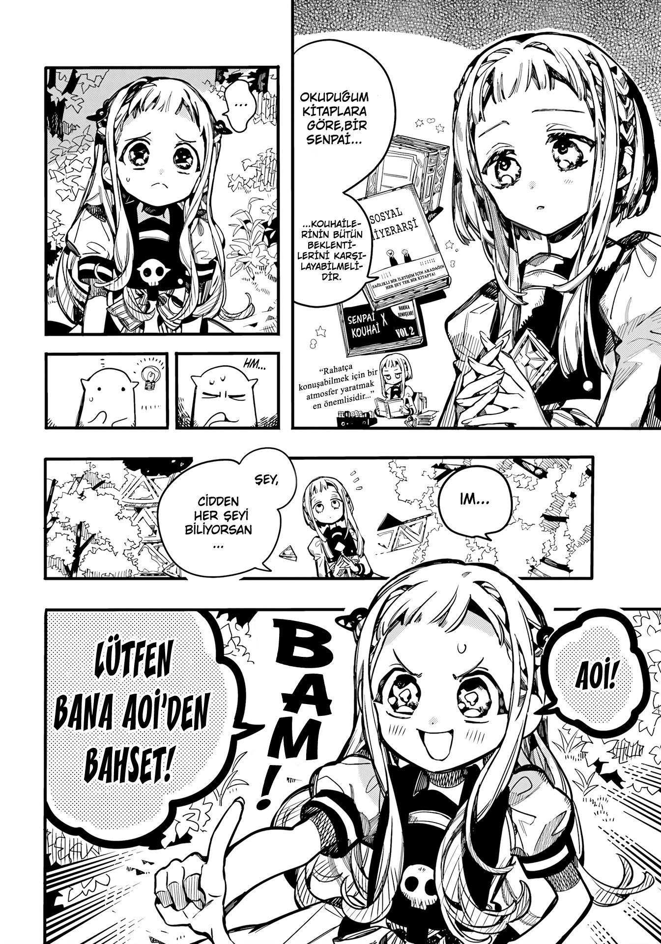 Read Toilet-bound Hanako-kun Türkçe Manga Oku - Güncel Bölümler Manga Online