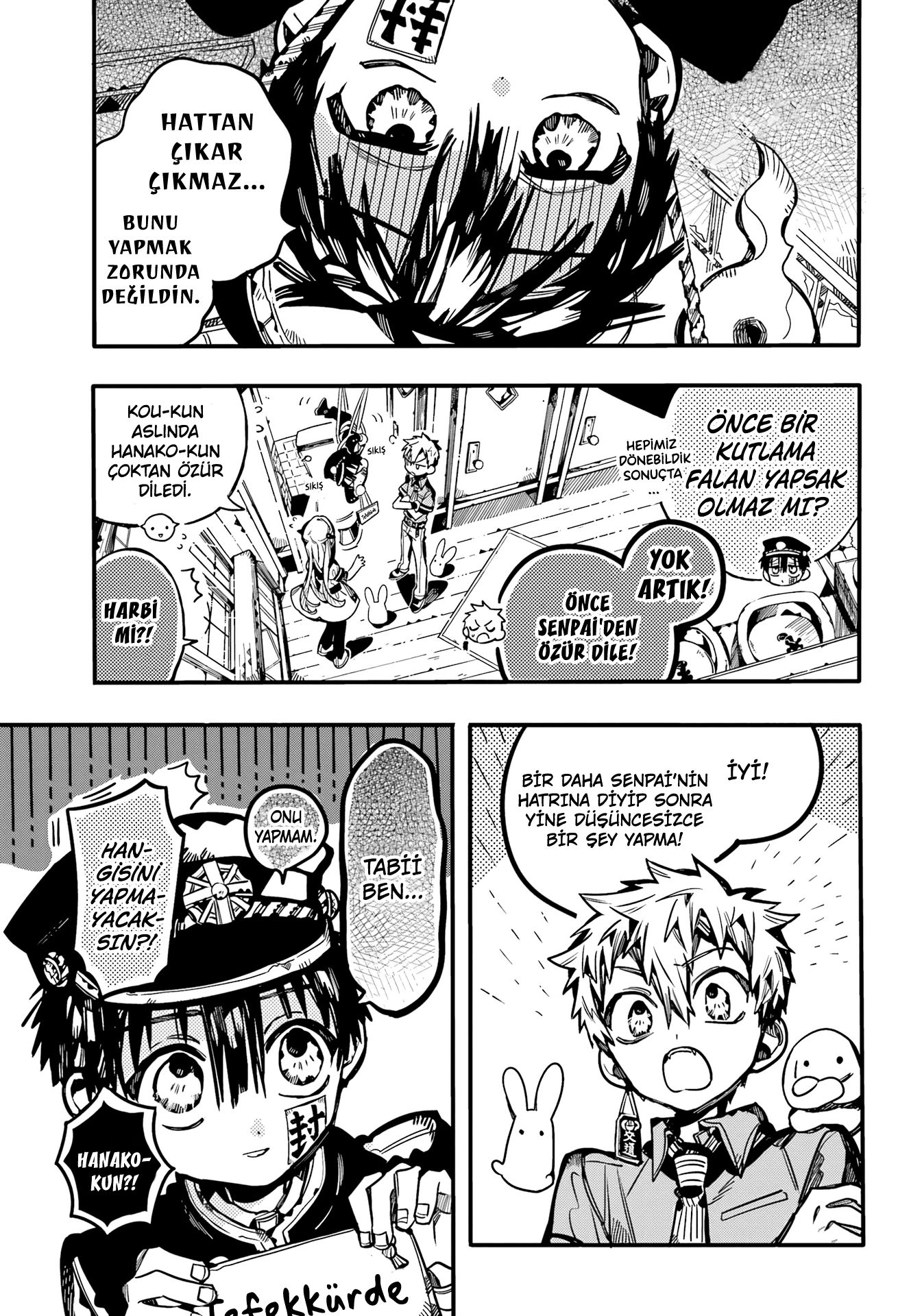 Read Toilet-bound Hanako-kun Türkçe Manga Oku - Güncel Bölümler Manga Online
