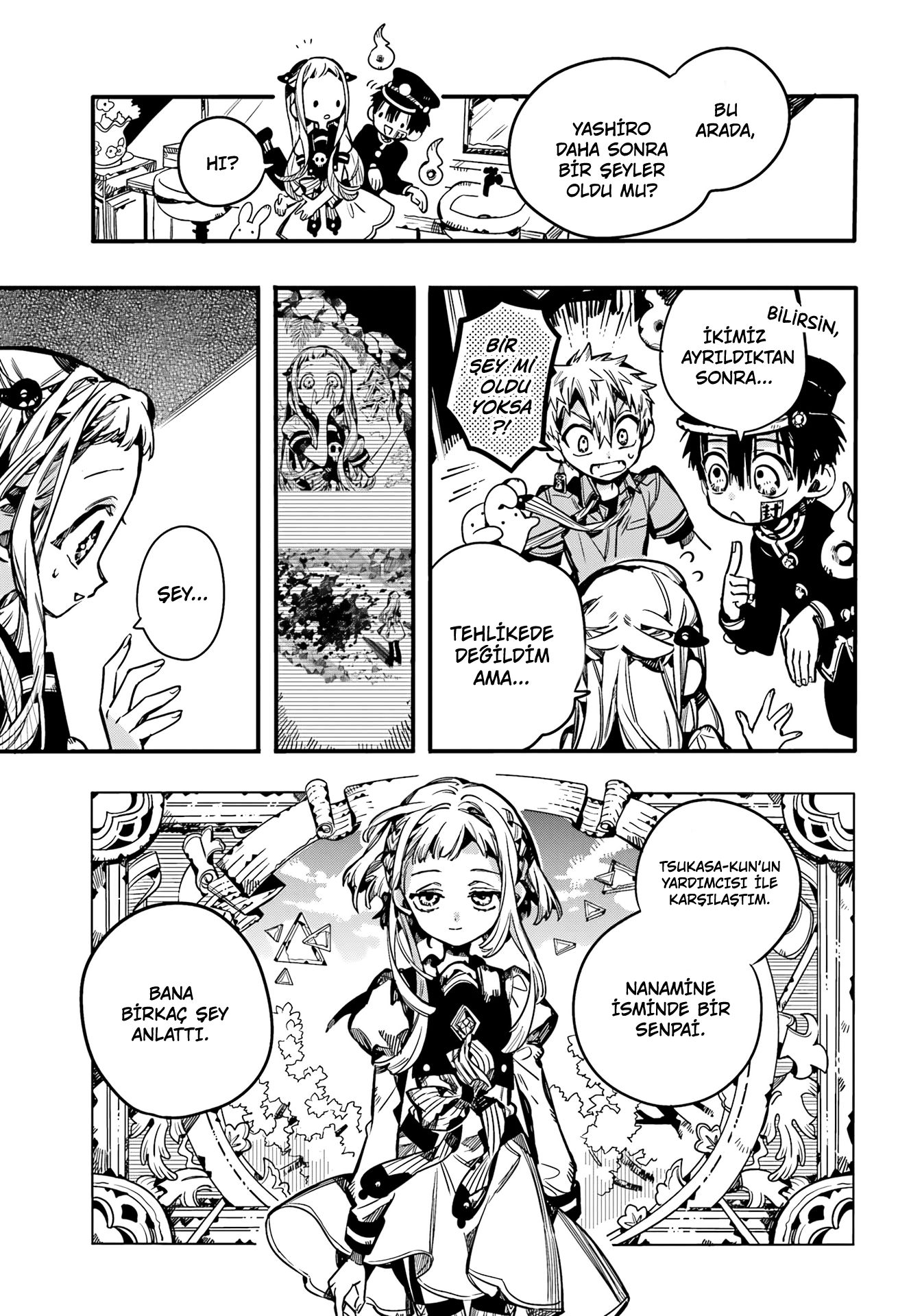 Read Toilet-bound Hanako-kun Türkçe Manga Oku - Güncel Bölümler Manga Online