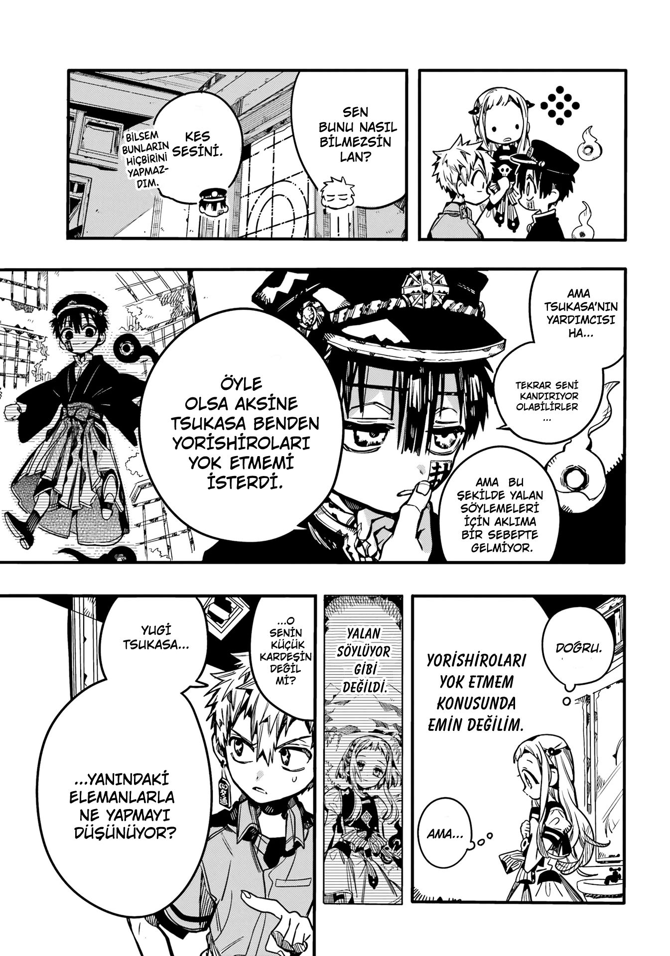 Read Toilet-bound Hanako-kun Türkçe Manga Oku - Güncel Bölümler Manga Online
