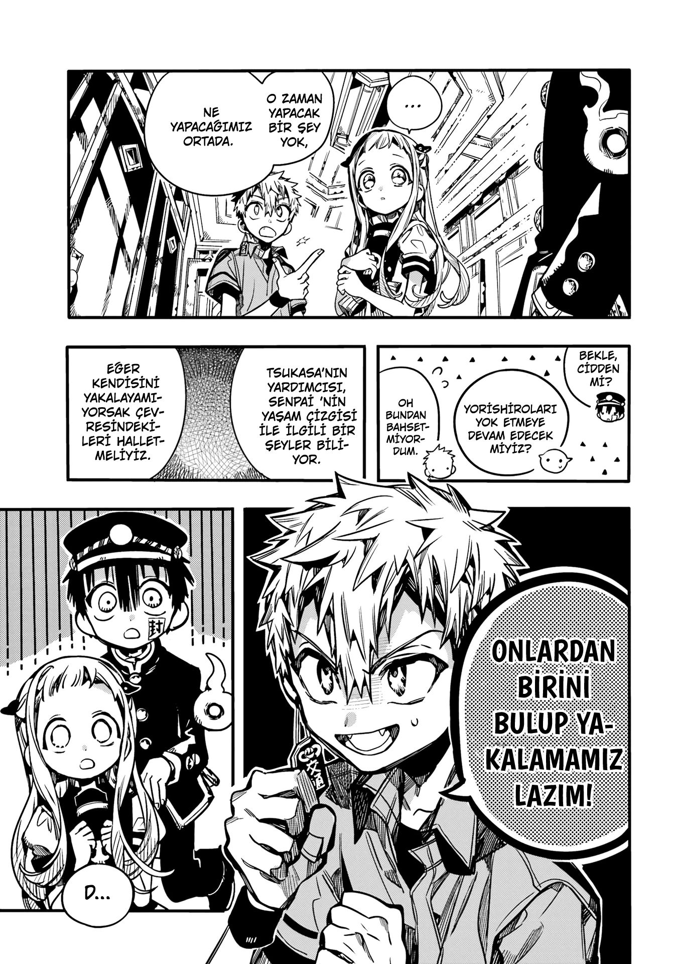 Read Toilet-bound Hanako-kun Türkçe Manga Oku - Güncel Bölümler Manga Online