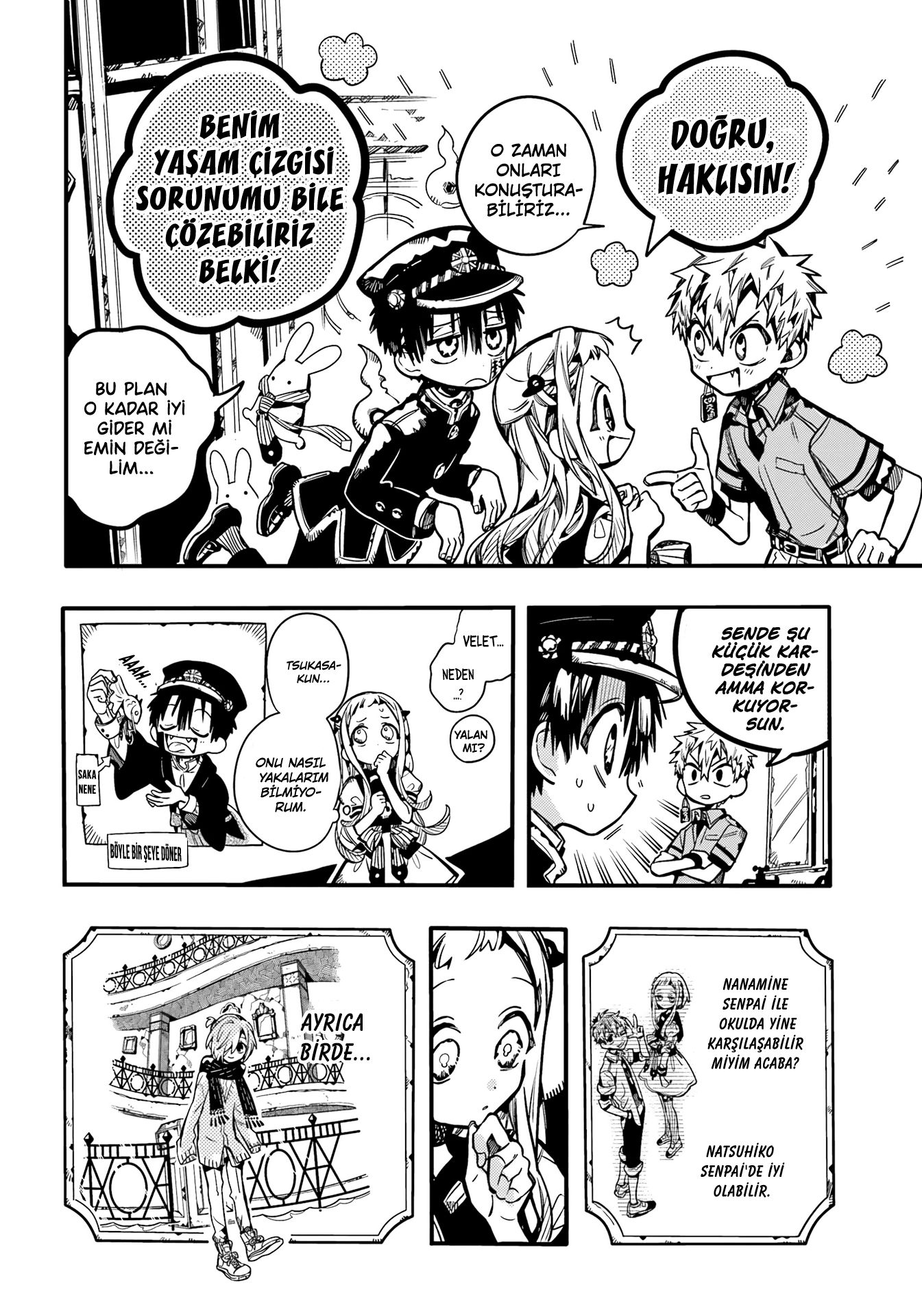 Read Toilet-bound Hanako-kun Türkçe Manga Oku - Güncel Bölümler Manga Online