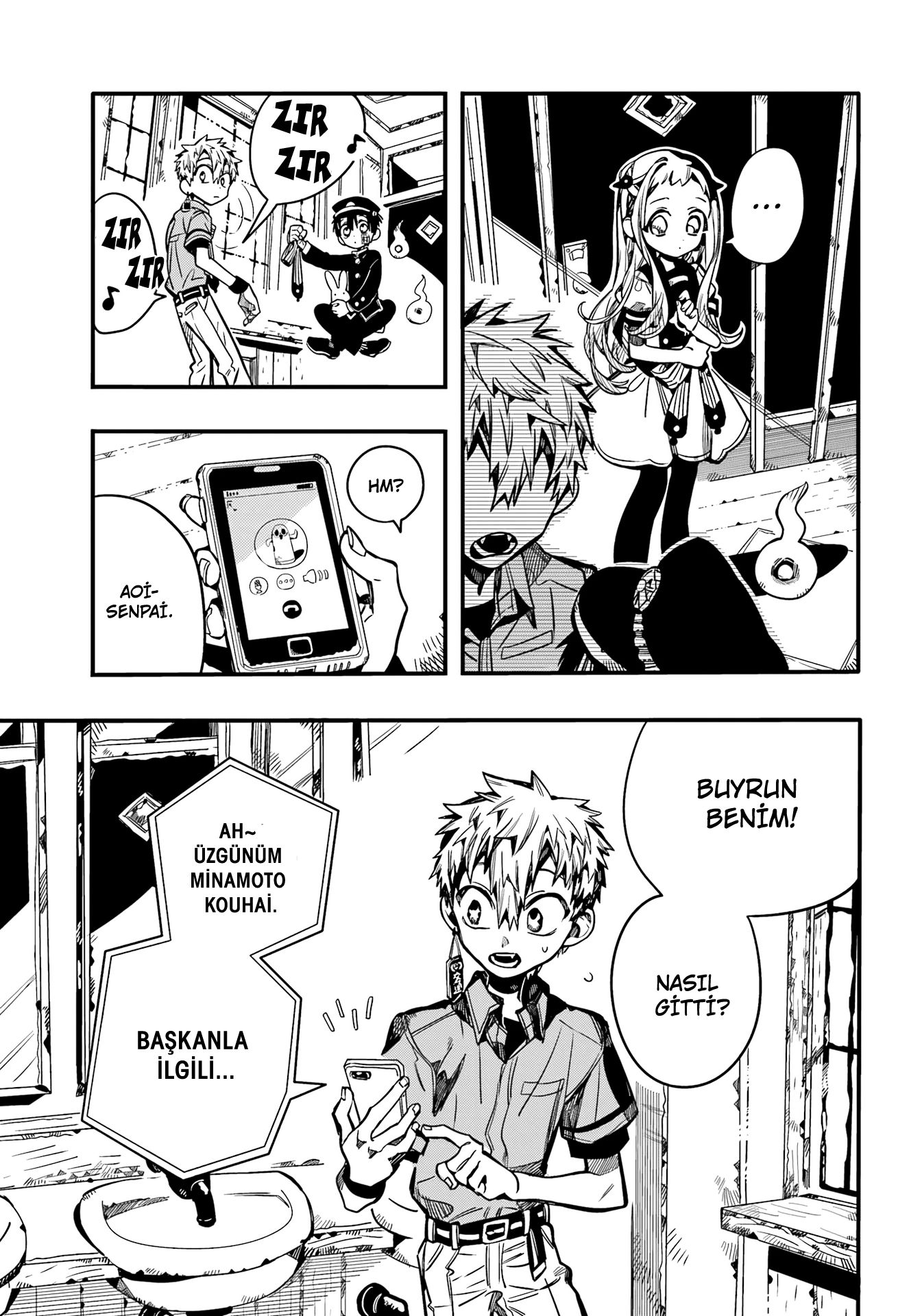 Read Toilet-bound Hanako-kun Türkçe Manga Oku - Güncel Bölümler Manga Online