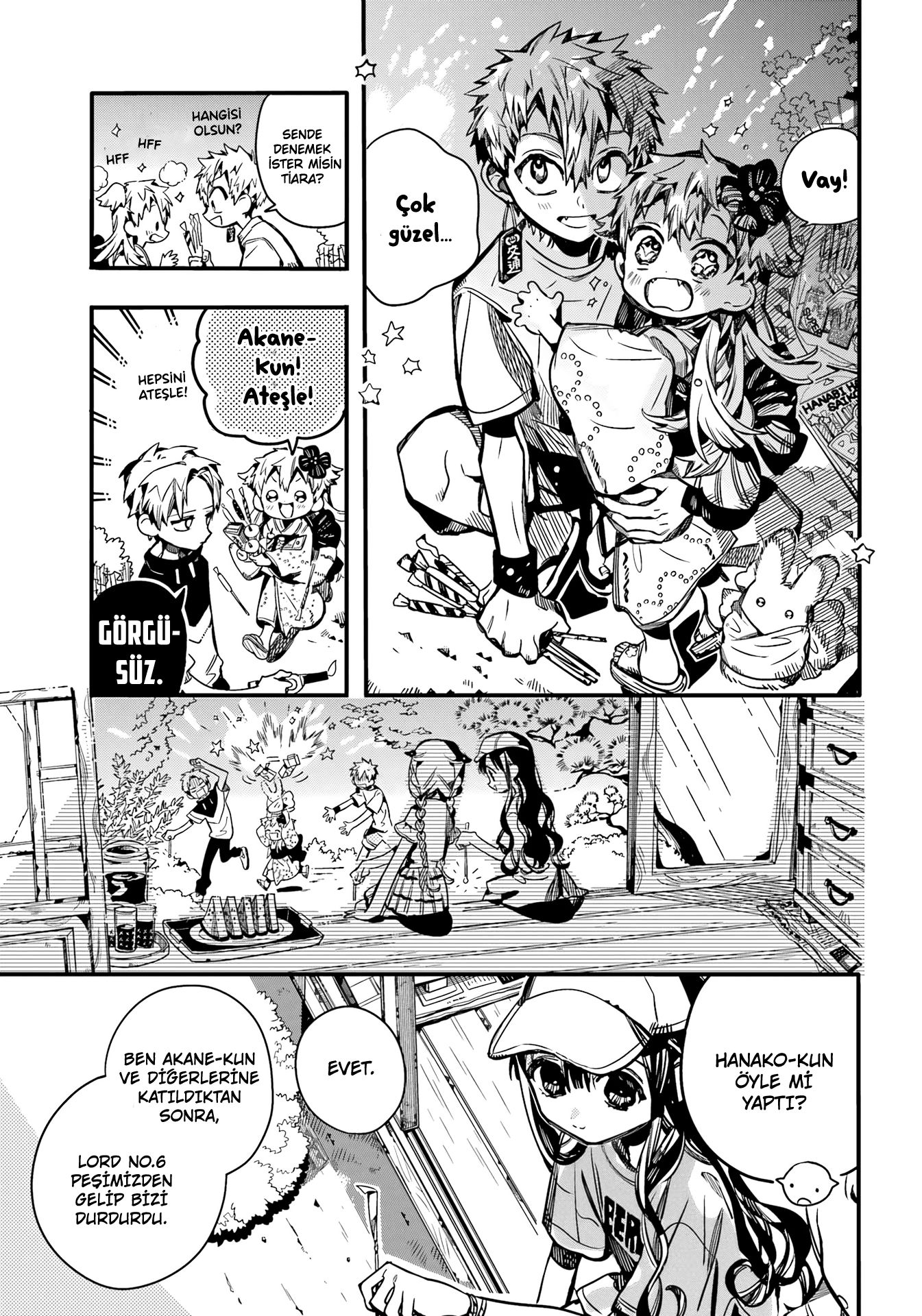 Read Toilet-bound Hanako-kun Türkçe Manga Oku - Güncel Bölümler Manga Online