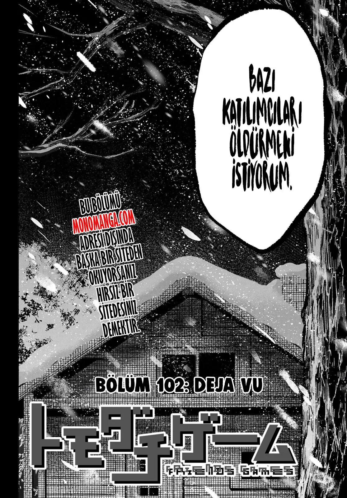 Read Tomodachi Game TR Manga Online