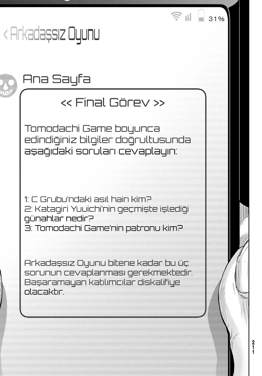 Read Tomodachi Game TR Manga Online
